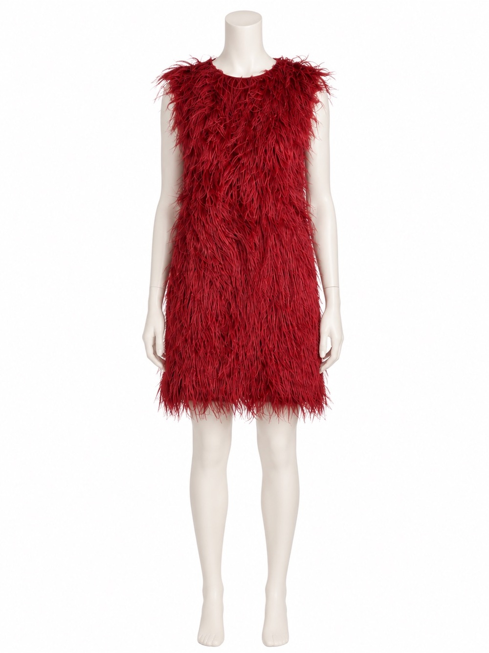 New Zara Studio Limited Edition Faux Fur Dress